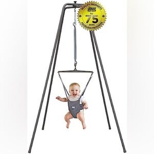 Jolly Jumper The Original Baby Exerciser with Super Stand Like New